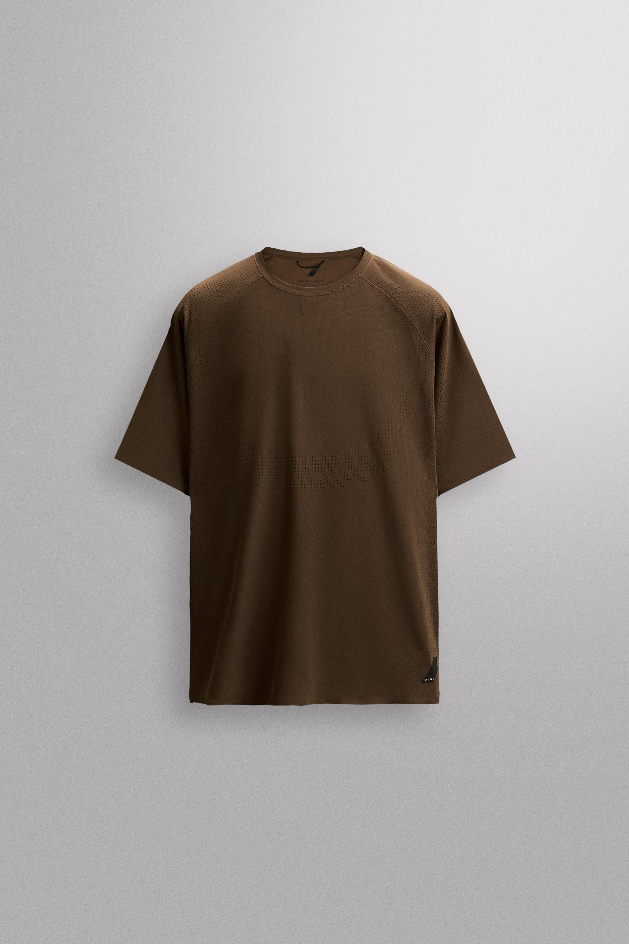 OPEN KNIT STRUCTURE T-SHIRT